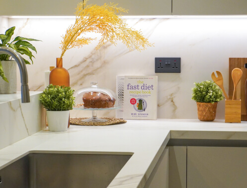 Luxurious Neutral Kitchen Details